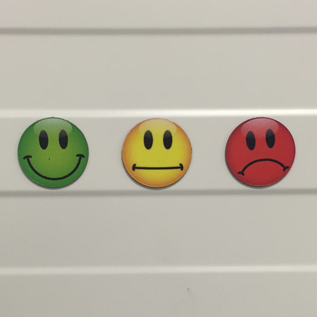 Smiley épaisseur 1 mm - lot de 10