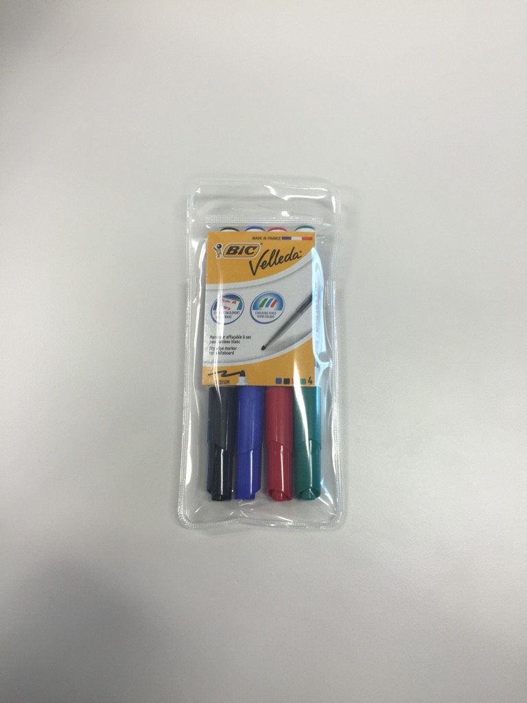 Feutre Velleda Bic x4