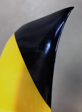 Adhésif sol Zebra Jaune & Noir - Rouleau 30 m