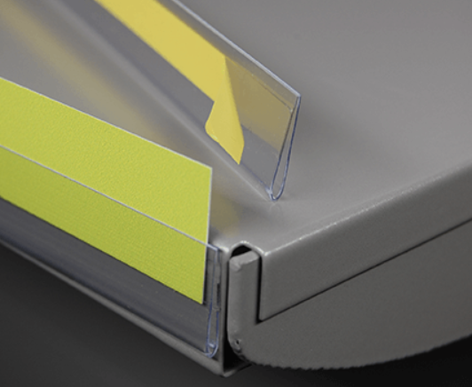 Réglette porte étiquette adhésive 1320x30mm