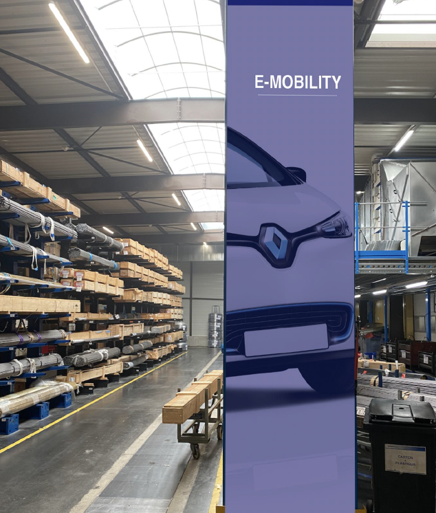 BAUD Bâche pour recouvrir rack 1000x4000 mm