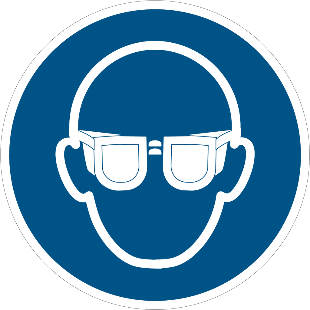 M004 : Lunettes de protection obligatoires