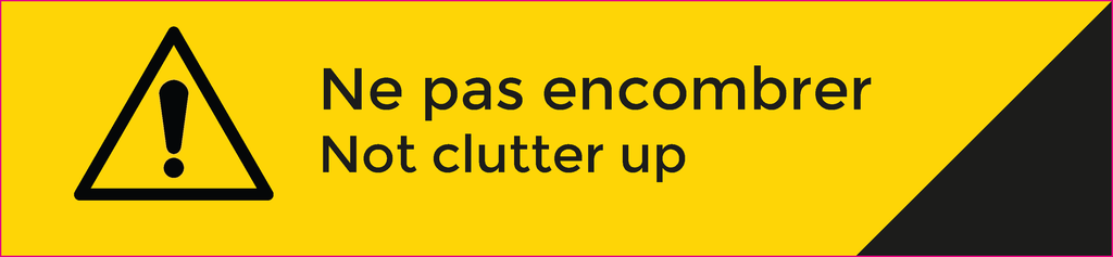 Ne pas encombrer