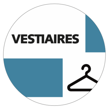 Autocollant Vestiaires