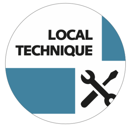 Autocollant Local Technique