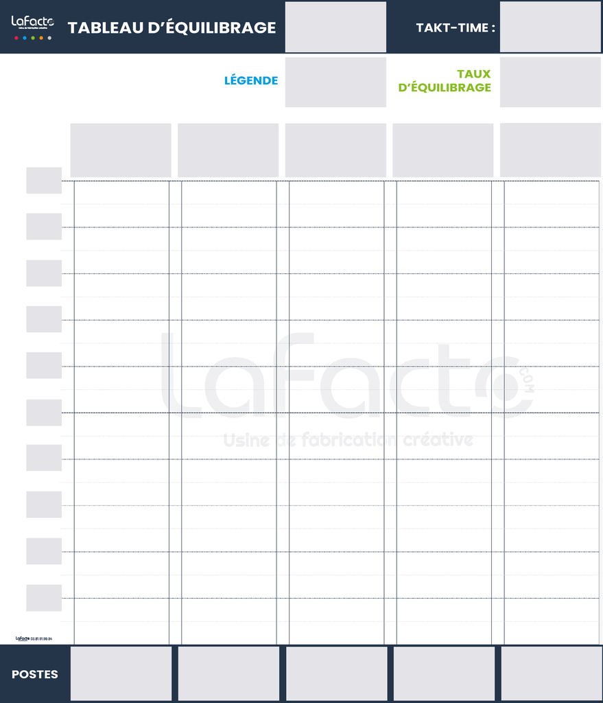 Panneau équilibrage 