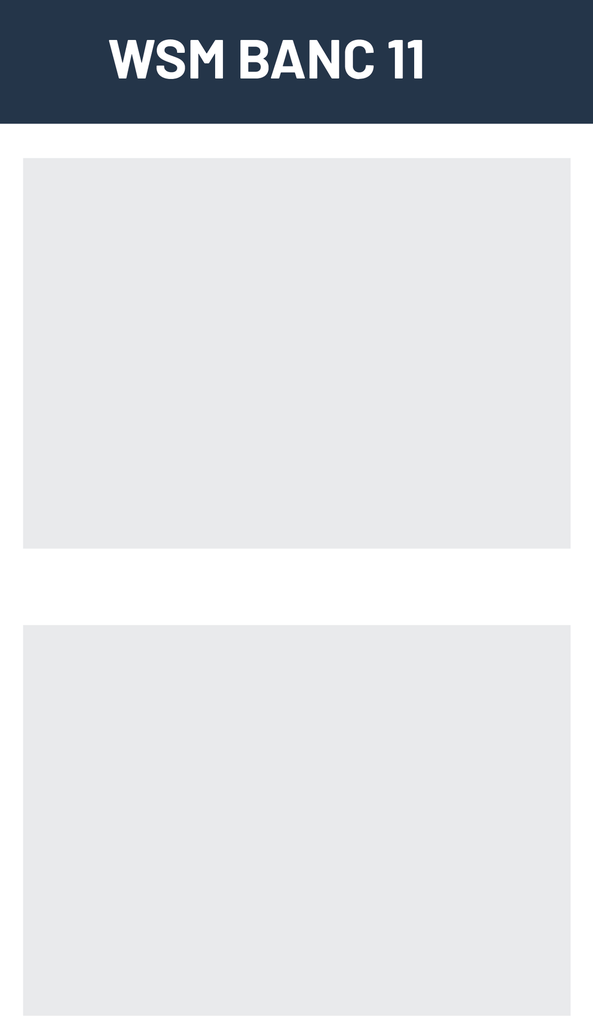 Panneau pilotage standard maintenance secteur - WSM Banc 11