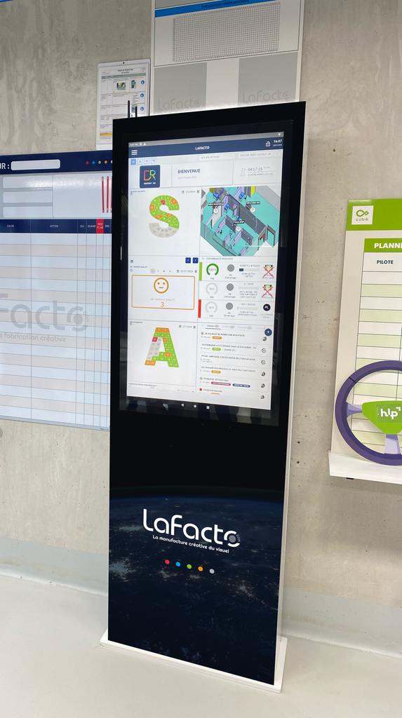 BORNE DR 43' PLASTIQUE (STANDARD)