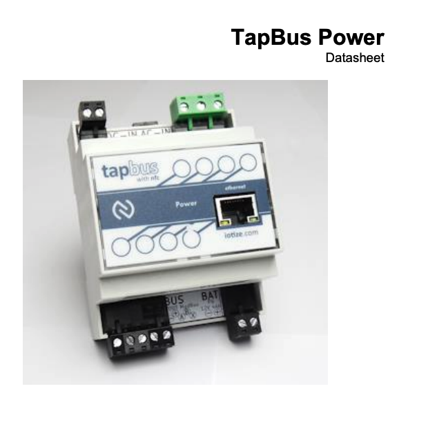 Boitier MAPPSY IO TapBus Power