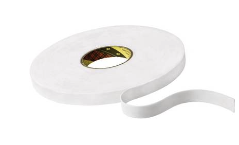 RLX DOUBLE FACE BLANC ACRYLIQUE 3M 66m x 12 mm