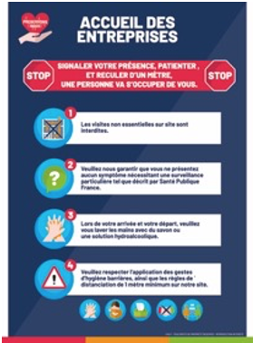 Affiche Accueil des entreprises