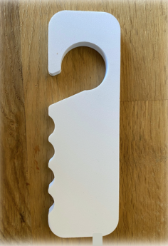 Lot de 20 ouvre porte et poussoir blanc