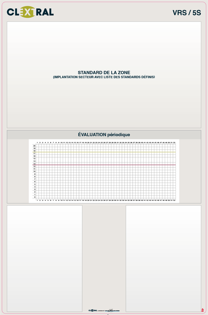 CLEXTRAL - Panneau VRS 5S - 570x870mm