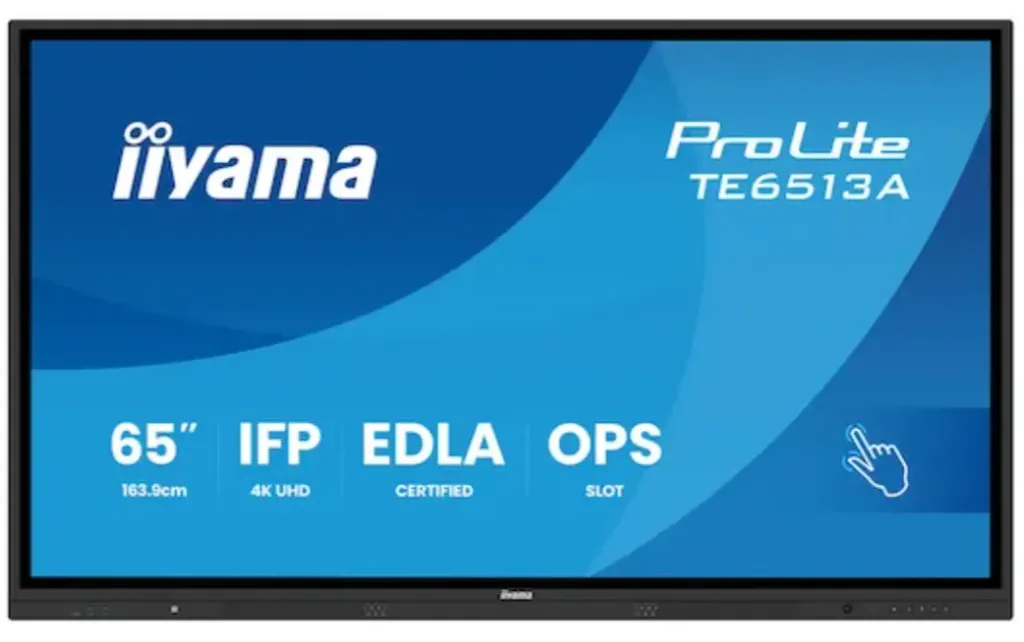 [II-TE6513A-B2AG] Moniteur 65" tactile interactif EDLA