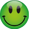 Smiley Ø 50mm Vert