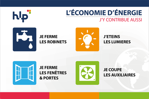 Panneau économie d'énergie